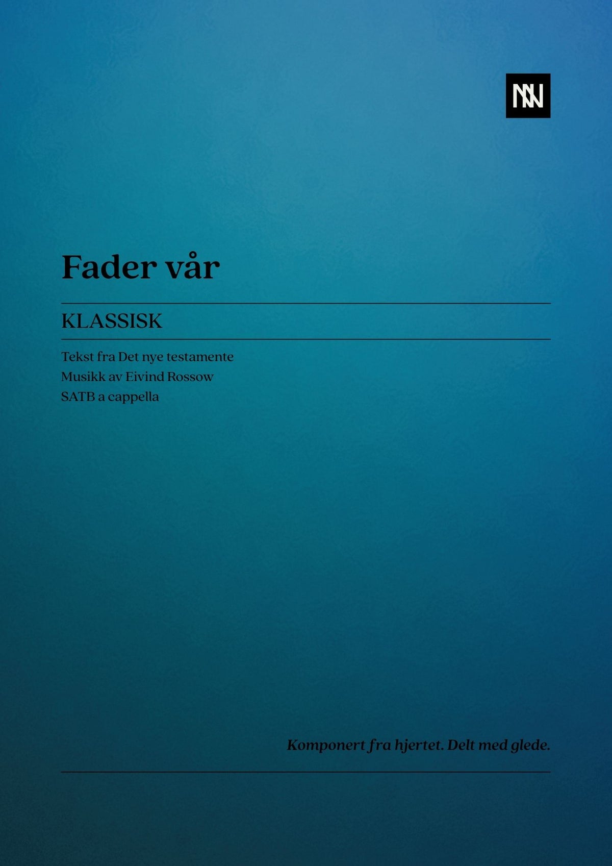 Fader vår SATB