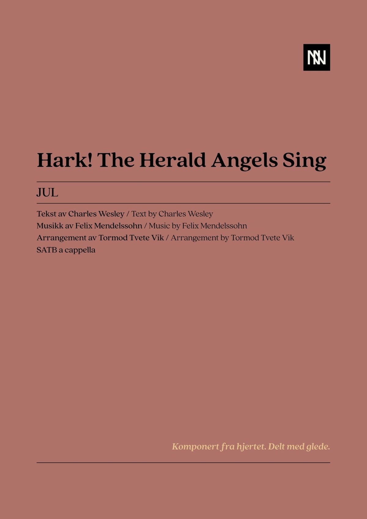 Hark! The Herald Angels Sing SATB