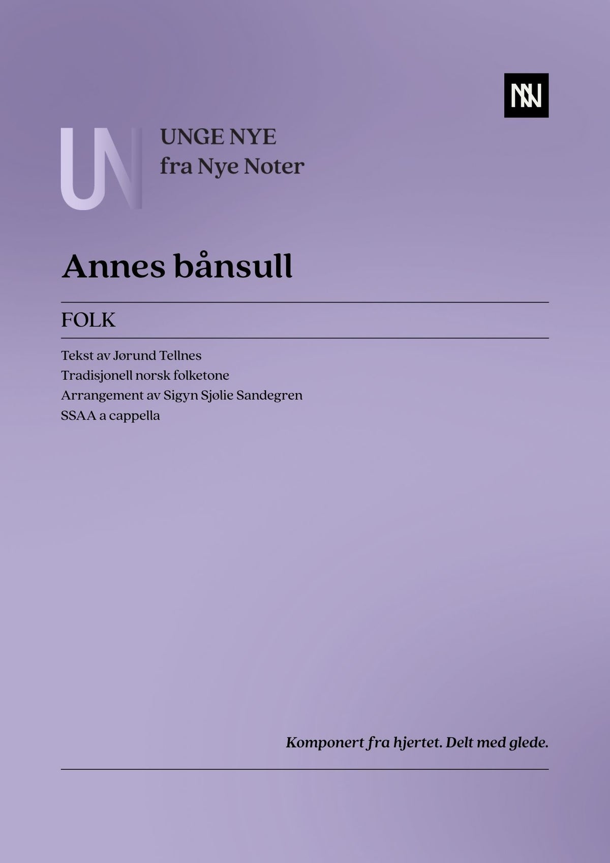 Annes bånsull SSAA