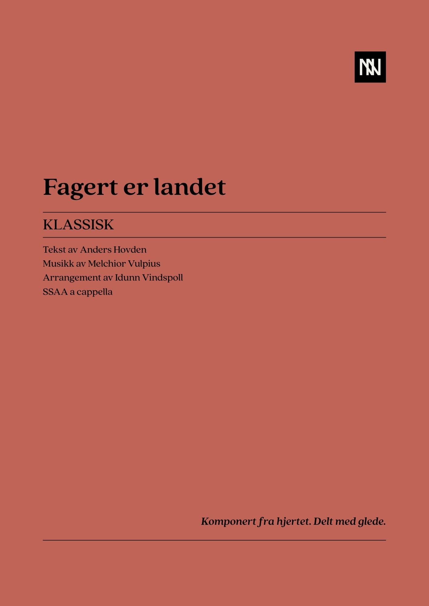 Fagert er landet SSAA