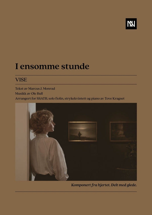 I ensomme stunde SSATB og stryk