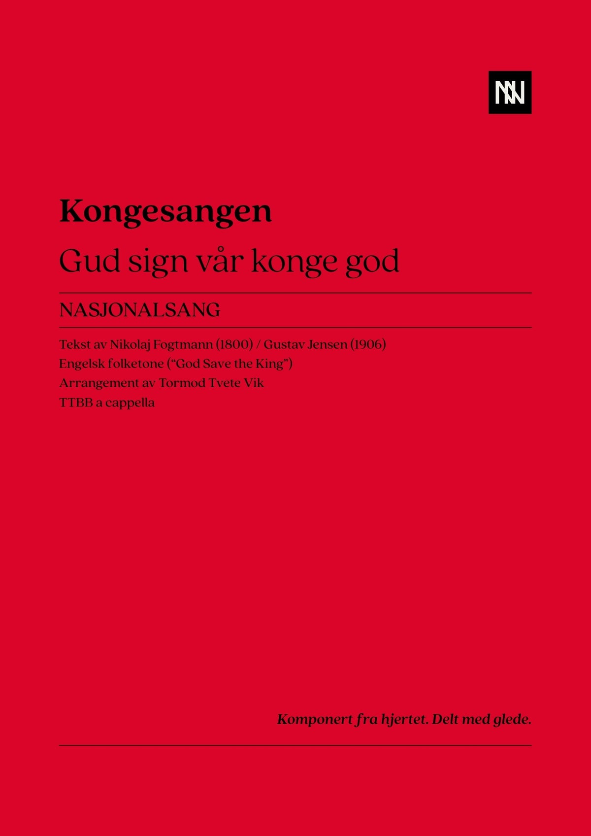 Kongesangen TTBB