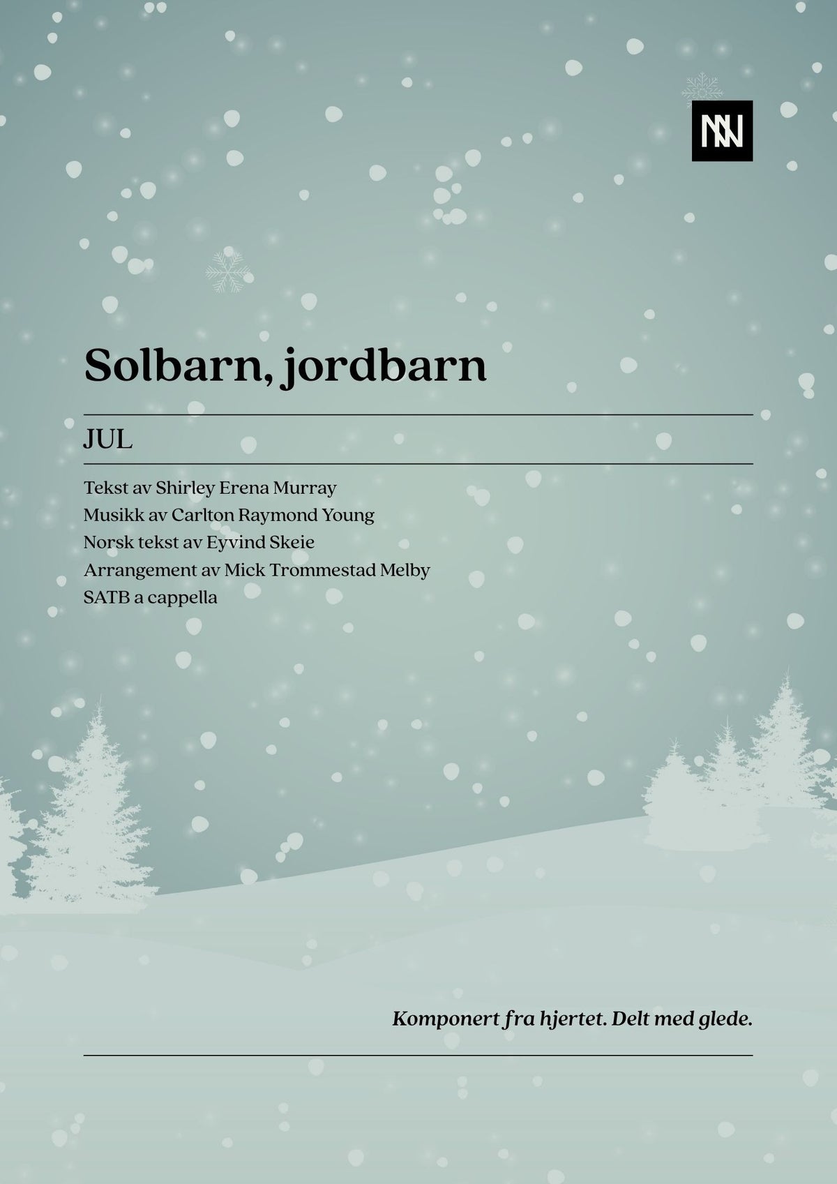 Solbarn, jordbarn SATB