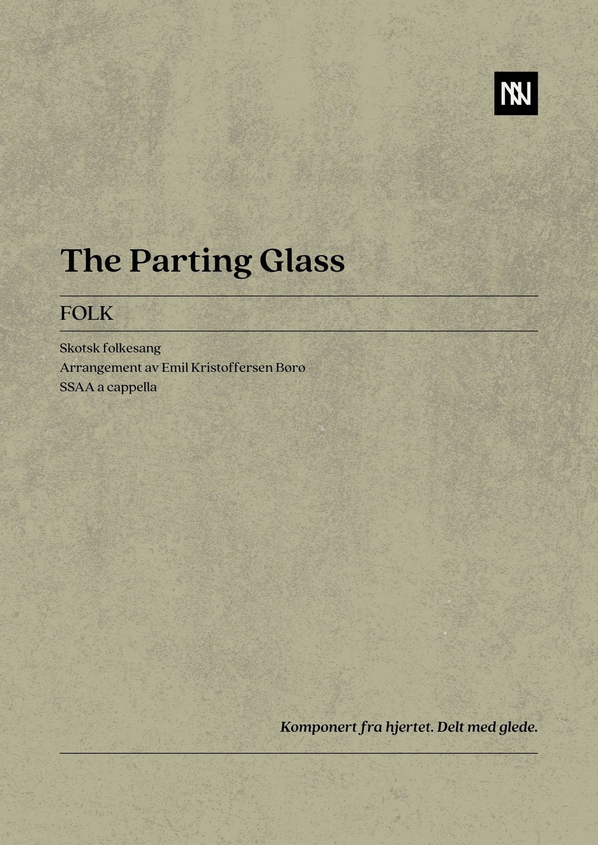 The Parting Glass SSAA