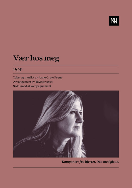 Vær hos meg SATB